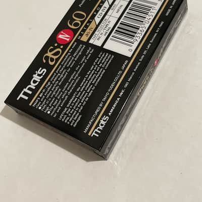 That's [by Taiyo Yuden] Audition Series Type 4 Metal Cassette Tape 1995 - AS:IV image 3