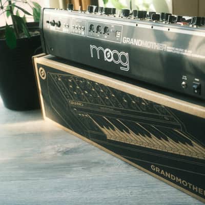 Moog Grandmother Dark 32-Key Semi-Modular Analog Synthesizer 2020 - Present - Black / Black Panel image 6