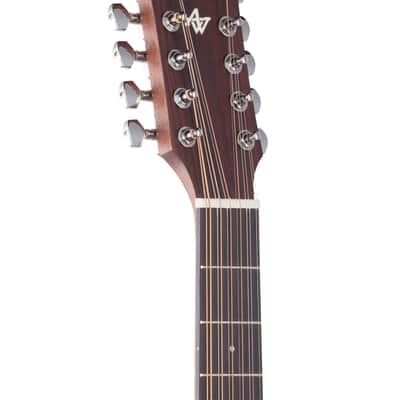 Ibanez Artwood AW5412 Acoustic Electric Guitar Open Pore Natural image 4