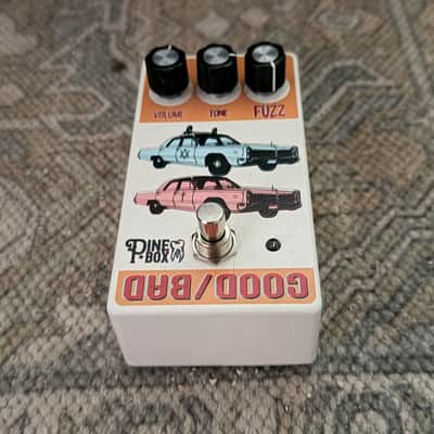 Pine-Box Customs Good / Bad Fuzz 2022 - Present - White / Orange image 1