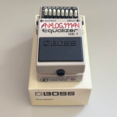 Boss GE-7 Equalizer Pedal - Analogman Pro Mod - EQ Effects Pedal with Box image 2