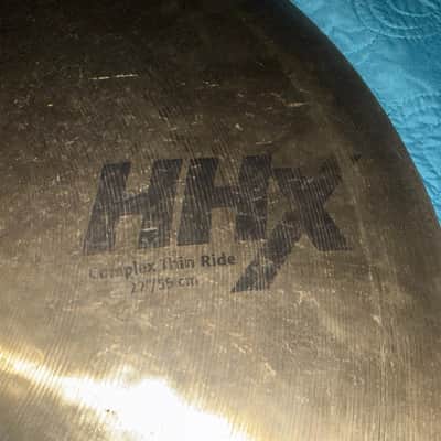 Sabian 22" HHX Complex Thin Ride Cymbal 2022 - Present Natural image 2