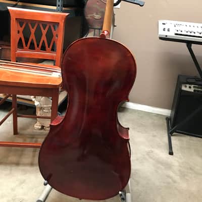 San Diego Violins Cello STV 1015 Full Size Early 2000’s - European stain image 13