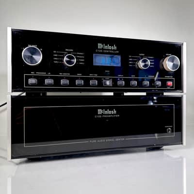 McIntosh C100 Preamplifier & C100 Controller Dual Chassis image 4