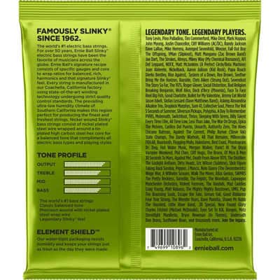 ERNIE BALL 2856 Jeux - Regular Slinky medium scale 45-105 image 2