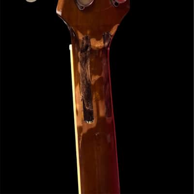 Mitchell EZB Super Short-Scale Acoustic-Electric Bass 3-Color Sunburst - Blemish image 4