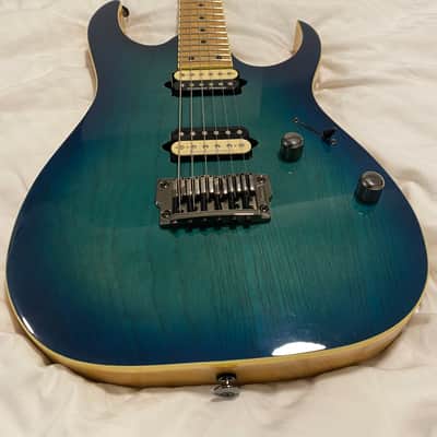Ibanez RG652AHMFX-NGB Prestige 2016 - Present - Nebula Green Burst image 1