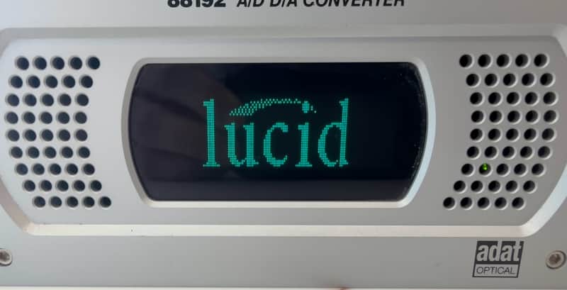 Lucid 88192 8-Channel AD/DA Converter 24-bit 192kHz AES/EBU ADAT Word Clock image 1