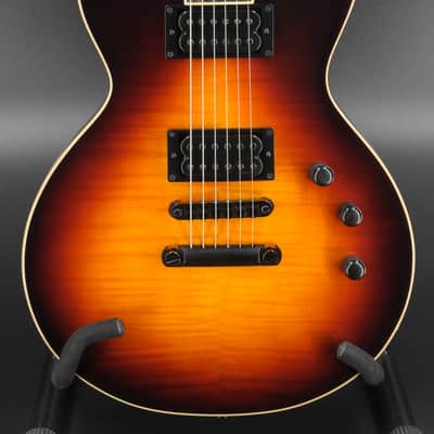 ESP E-II Eclipse - Full Thickness - Flame Maple Top - Fishman Open Core Classic Pickups - Tobacco Sunburst image 1