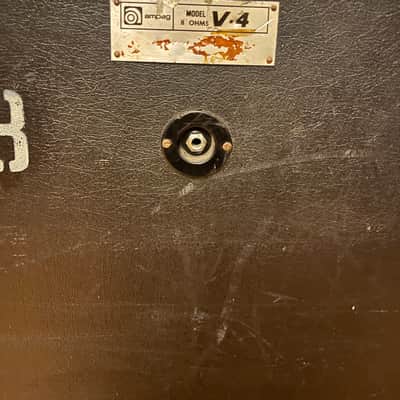 Ampeg V-4 4x12 120-Watt 8ohm speaker cabinet 1972 image 3