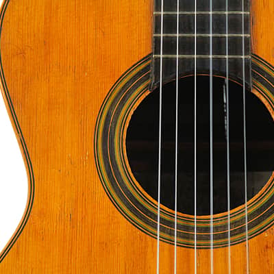 Vicente Arias 1896 classical guitar - very rare instrument from one of the most famous Spanish guitar makers of all time - check video! image 3