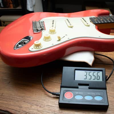 Fender Custom Shop '64 Strat Journeyman w/Case - Faded Aged Fiesta Red - Preowned image 11
