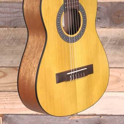 Ibanez GA1 1/2-Size Classical Acoustic Guitar Open Pore Amber image 2