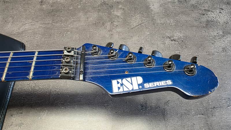 ESP Mirage 1983 Ex Motörhead Girlschool Tour & Record Artist Owned Guitar - New York Custom Shop Upgrades - MIJ Japan Super Strat HH FR Floyd Rose Pro Vintage 80s Guitar image 1