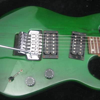 HAMER SLAMMER エレキギター グリーン Hamer Slammer Floyd Rose 2000 Green | Reverb