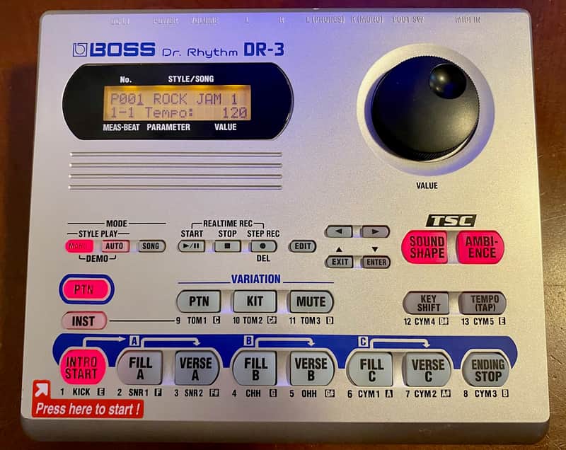 Boss DR-3 Dr. Rhythm Drum Machine image 1