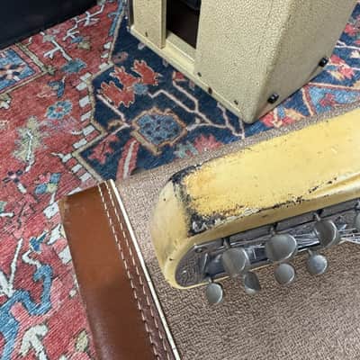 1962 Fender Deluxe 8-String Lap Steel w/OHSC, Hang Tags, Accessories image 9