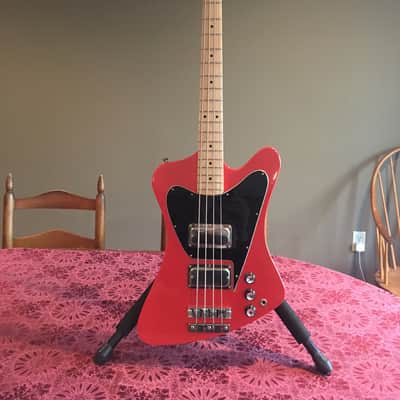 Cataldo JAEbird bass Fenderbird 2015 - fiesta red image 1
