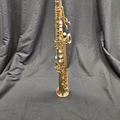 Belcrest Bb Soprano Saxophone - Lacquered Brass w/ case image 2