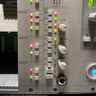 Solid State Logic X-Rack with 4 Modules Master Bus Module, 8 Channel Summing Module and 2 Pre-amp modules image 3