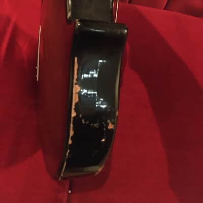 Vintage 1970’s Aria Violin Scroll Bass 1420 / 1430 + OHSC Case Rare Model MIJ Japan Univox image 6
