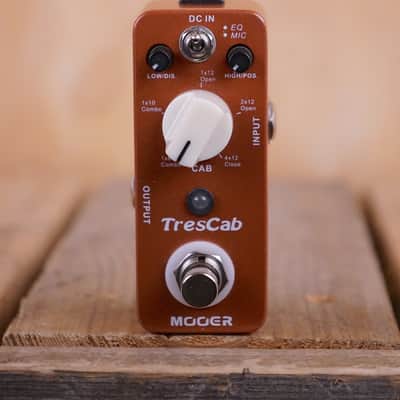 Mooer TresCab Simulator Compact Guitar Effects Pedal image 1