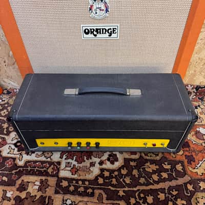 Vintage 1970s Carlsbro 50 Top *Drake Transformers* Guitar Valve Amplifier Head image 4