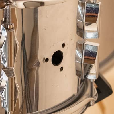 1970s Fibes Chrome Over Fiberglass Bop Kit - 14x18, 16x14, 8x12 image 7
