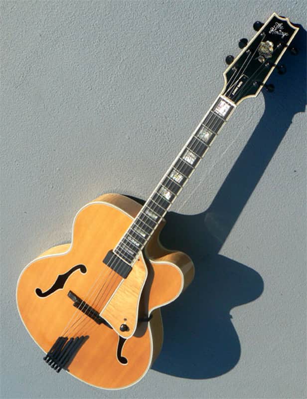 1999 Heritage Johnny Smith Rose: Rare Model, Artist Signed, All Carved, Showroom Condition image 1
