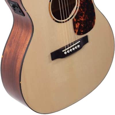 Recording King RGA-G6CFE5 Solid Top Grand Auditorium Acou/Elec Cutaway Guitar image 4