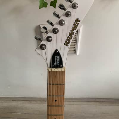 Kramer Baretta special Hot rod mod by axe&hammer customs 2024 - white image 5