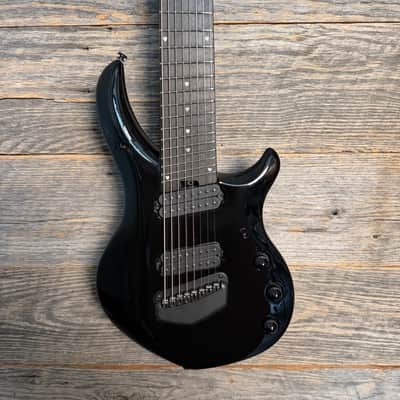 Ernie Ball Music Man Majesty 8 8-String Electric Guitar - Dark Side w/Ebony FB image 1