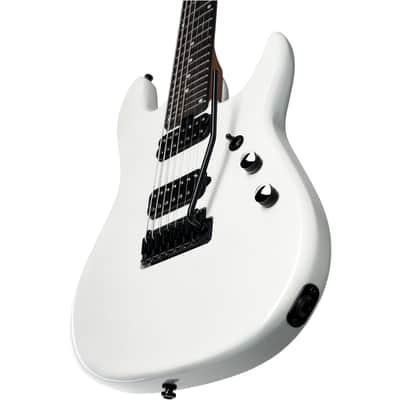Sterling by Music Man Jason Richardson Cutlass 7 Pearl White - Electric Guitar imagen 5
