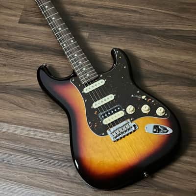 Tokai AST-95SH YS/R Goldstar Sound HSS Japan in Yellow Sunburst Tortoise with Hardshell Case image 2