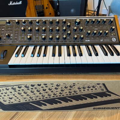Moog Subsequent 37 Analog Synth 2017 - Present - Black image 1