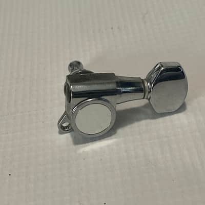 1980's Japan Kramer Focus Chrome GOTOH Tuners Tuning Pegs 6 In Line Machine Heads image 3