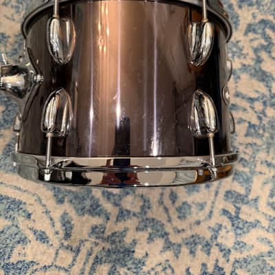 Slingerland 8 x 12" Rack Tom (3-ply), Early 70's - Black Chrome image 2