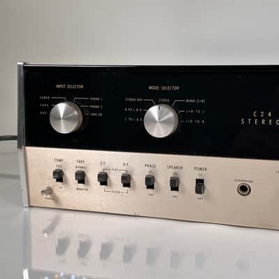 McIntosh C24 Stereo Control Amplifier Vintage Preamp image 4
