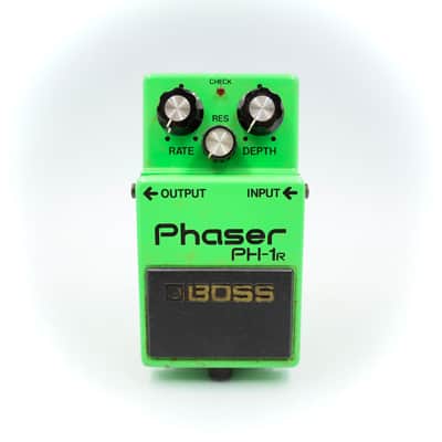 Boss PH-1R Phaser With Original Box 1981 Made in Japan Black Label ACA Vintage Guitar Effect Pedal 069700 image 2