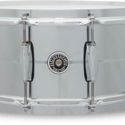 Gretsch Brooklyn 6.5X14 Chrome over Steel Snare Drum image 1