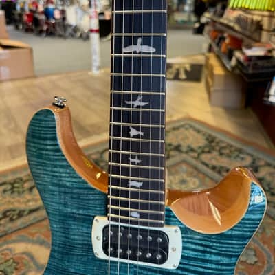 PRS SE Custom 24, Slate Blue #267 W/ Free Shipping & Gig Bag image 5