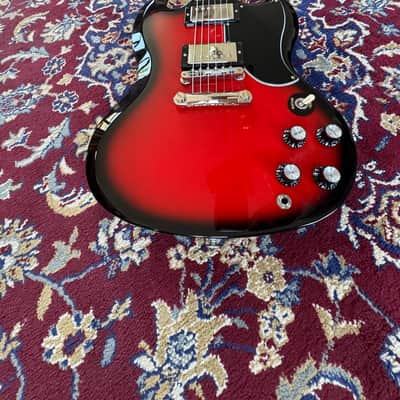 Gibson SG Standard '61 2022 - Cardinal Red Burst - Case - Paperwork image 3