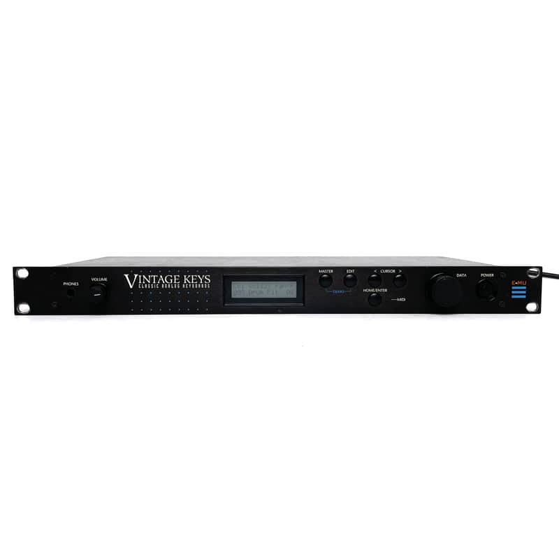 E-MU Systems Vintage Keys Rackmount 32-Voice Sampler Module 1993 Made in USA Worldwide Shipment image 1