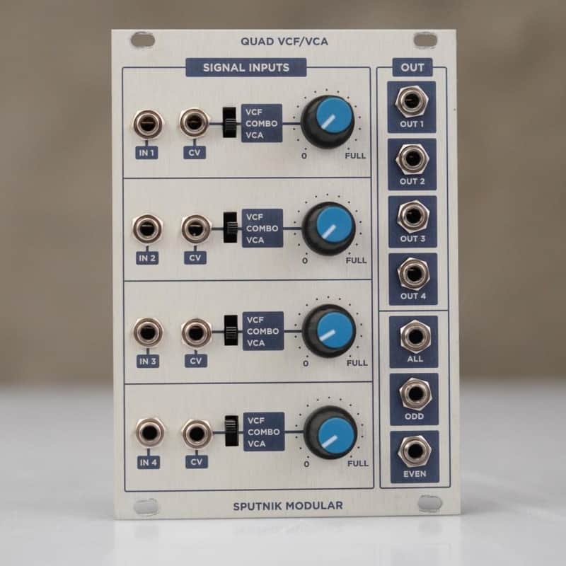 Sputnik Modular Quad VCF / VCA