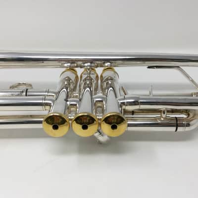 Jupiter Carnegie XL Series CTR-100 Trumpet Silver with Gold Trim image 4