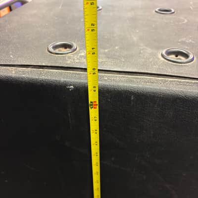 Vintage Ampeg V4B 2x15 bass cabinet with EV 15B speakers image 13