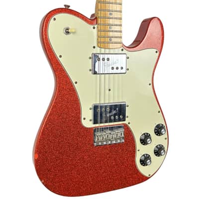 Fender Limited Edition '72 Telecaster Custom 2012 - Orange Sparkle image 2