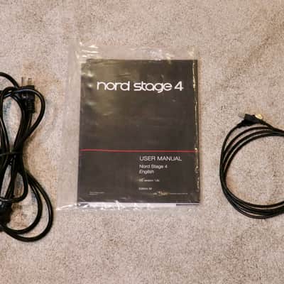 Nord Stage 4 SW73 Compact 73-Key Semi-Weighted Digital Piano 2023 - Present - Red image 12