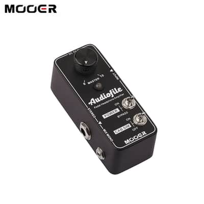 Mooer Audiofile Headphone Amplifier Built-in Analog Speaker Cabinet Simulation True Bypass,price include the import duty for US buyer image 2
