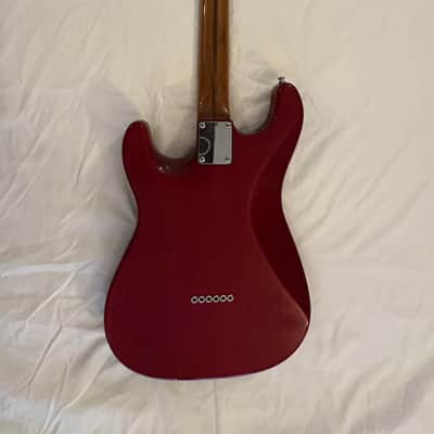 Warmoth Hybrid Tele 2020 - Transparent Red Burst image 7